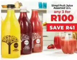 Food Lover's Market Simpl Fruit Juice Assorted offer