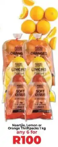 Food Lover's Market Naartjie, Lemon or Orange Thriftpacks offer