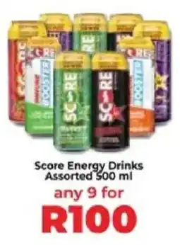 Food Lover's Market Score Energy Drinks Assorted offer