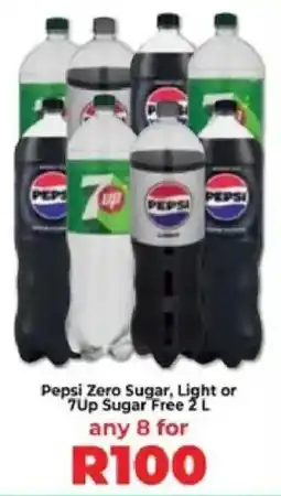 Food Lover's Market Pepsi Zero Sugar, Light or 7Up Sugar Free offer