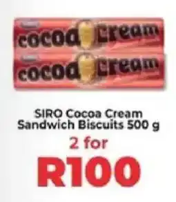 Food Lover's Market SIRO Cocoa Cream Sandwich Biscuits offer