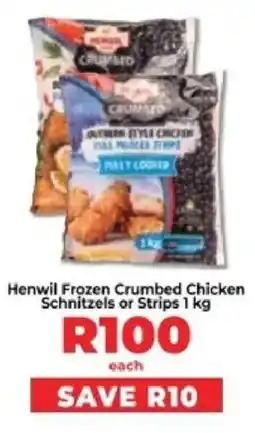 Food Lover's Market Henwil Frozen Crumbed Chicken Schnitzels or Strips offer