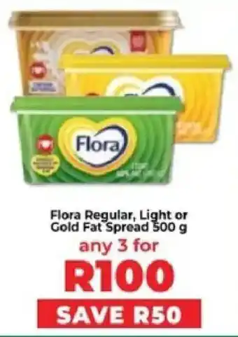 Flora Regular, Light or Gold Fat Spread