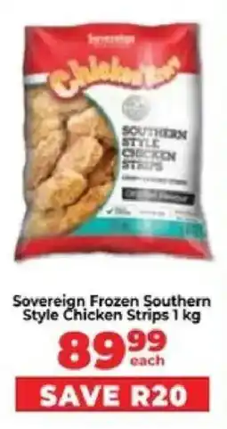 Food Lover's Market Sovereign Southern Style Chicken Strips offer