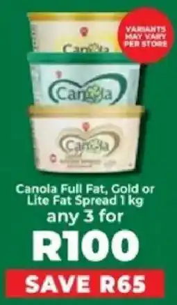 Food Lover's Market Canola Full Fat, Gold or Lite Fat Spread offer