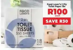 Food Lover's Market Food Lover's Toilet Tissue offer