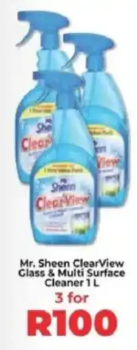 Food Lover's Market Mr. Sheen ClearView Glass & Multi Surface Cleaner offer