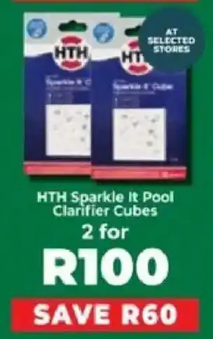 HTH Sparkle It Pool Clarifier Cubes