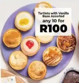 Food Lover's Market Tartlets with Vanilla Base Assorted offer