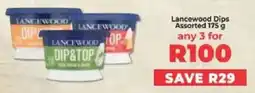 Food Lover's Market Lancewood Dips Assorted offer