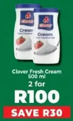 Food Lover's Market Clover Fresh Cream offer