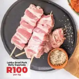 Food Lover's Market Lekka Braai Pork Belly Espetada offer