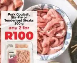 Food Lover's Market Pork Goulash, Stir-Fry or Tenderised Steaks offer