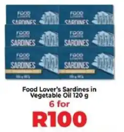 Food Lover's Market Food Lover's Sardines in Vegetable Oil offer