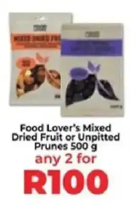Food Lover's Market Food Lover's Mixed Dried Fruit or Unpitted Prunes offer