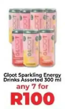 Food Lover's Market Gloot Sparkling Energy Drinks Assorted offer