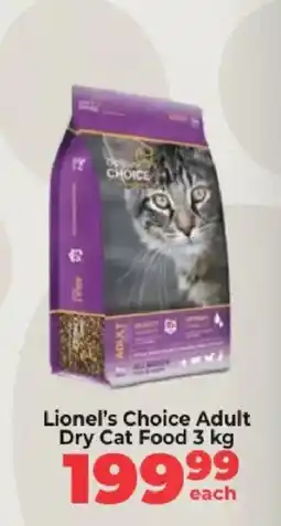 Food Lover's Market Lionel's Choice Adult Dry Cat Food offer
