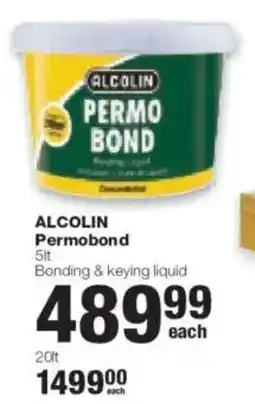 Build It ALCOLIN Permobond offer