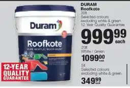 Build It Duram Roofkote offer
