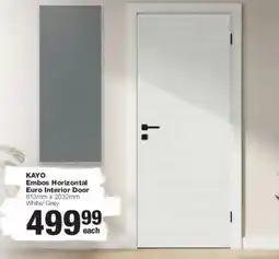 Build It KAYO Embos Horizontal Euro Interior Door offer