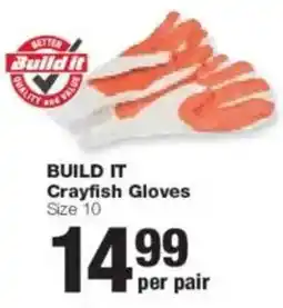 Build It Build It Crayfish Gloves offer