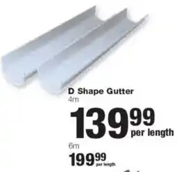 Build It D Shape Gutter offer
