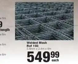 Build It Welded Mesh offer