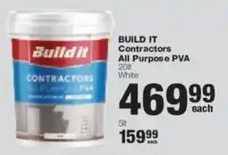 Build It Build it Contractors All Purpose PVA offer