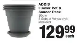 Build It ADDIS Flower Pot & Saucer Pack offer