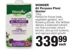 Build It Wonder All Purpose Plant Starter offer