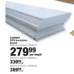 Build It SUMMIT XPS Insulation Board offer