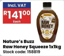 Africa Cash and Carry Nature's Buzz Raw Honey Squeeze offer