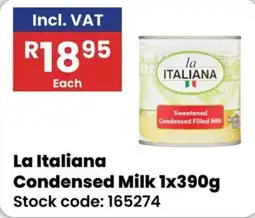 Africa Cash and Carry La Italiana Condensed Milk offer