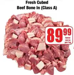 Boxer Fresh Cubed Beef (Bone In) Class A offer