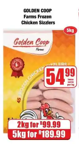 Boxer GOLDEN COOP FARMS Frozen Chicken Sizzlers offer