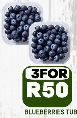 Supa Store BLUEBERRIES TUB offer