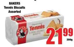 Boxer BAKERS Tennis Biscuits Assorted offer