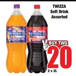 Boxer TWIZZA Soft Drink Assorted offer