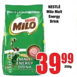 Boxer NESTLÉ Milo Malt Energy Drink offer
