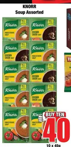 Boxer KNORR Soup Assorted offer