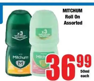 Boxer Mitchum Roll On Assorted offer