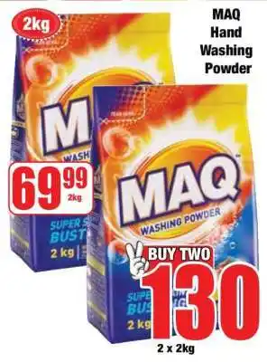 Boxer MAQ Hand Washing Powder offer