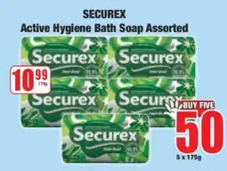 Boxer SECUREX Active Hygiene Bath Soap Assorted offer