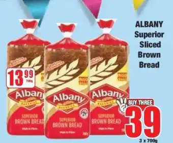 Boxer Albany Superior Sliced Brown Bread offer