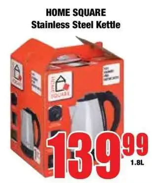 Boxer HOME SQUARE Stainless Steel Kettle offer