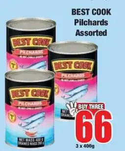 Boxer BEST COOK Pilchards Assorted offer