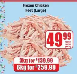 Boxer Frozen Chicken Feet (Large) offer