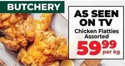Food Lover's Market Chicken flatties offer
