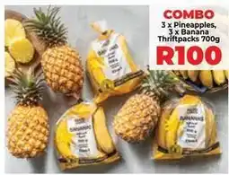Food Lover's Market Pineapples and bananas offer