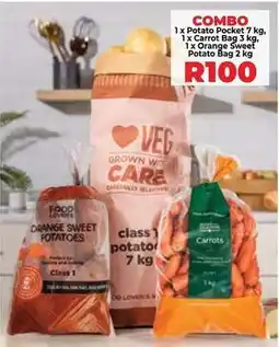 Food Lover's Market Lovers+ - potato pocket & carrot bag combo offer